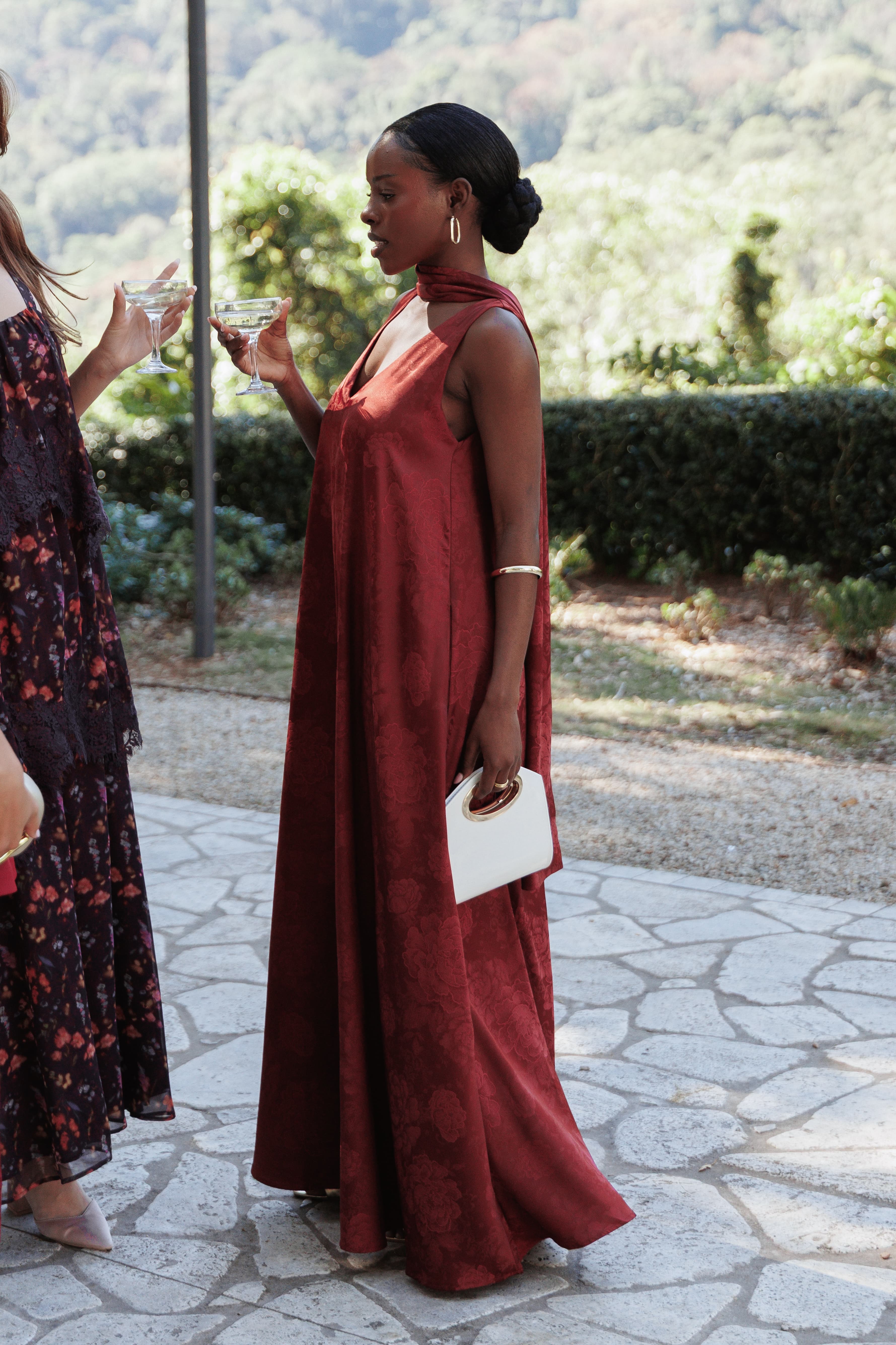 Aeryn Maxi Dress - Burgundy