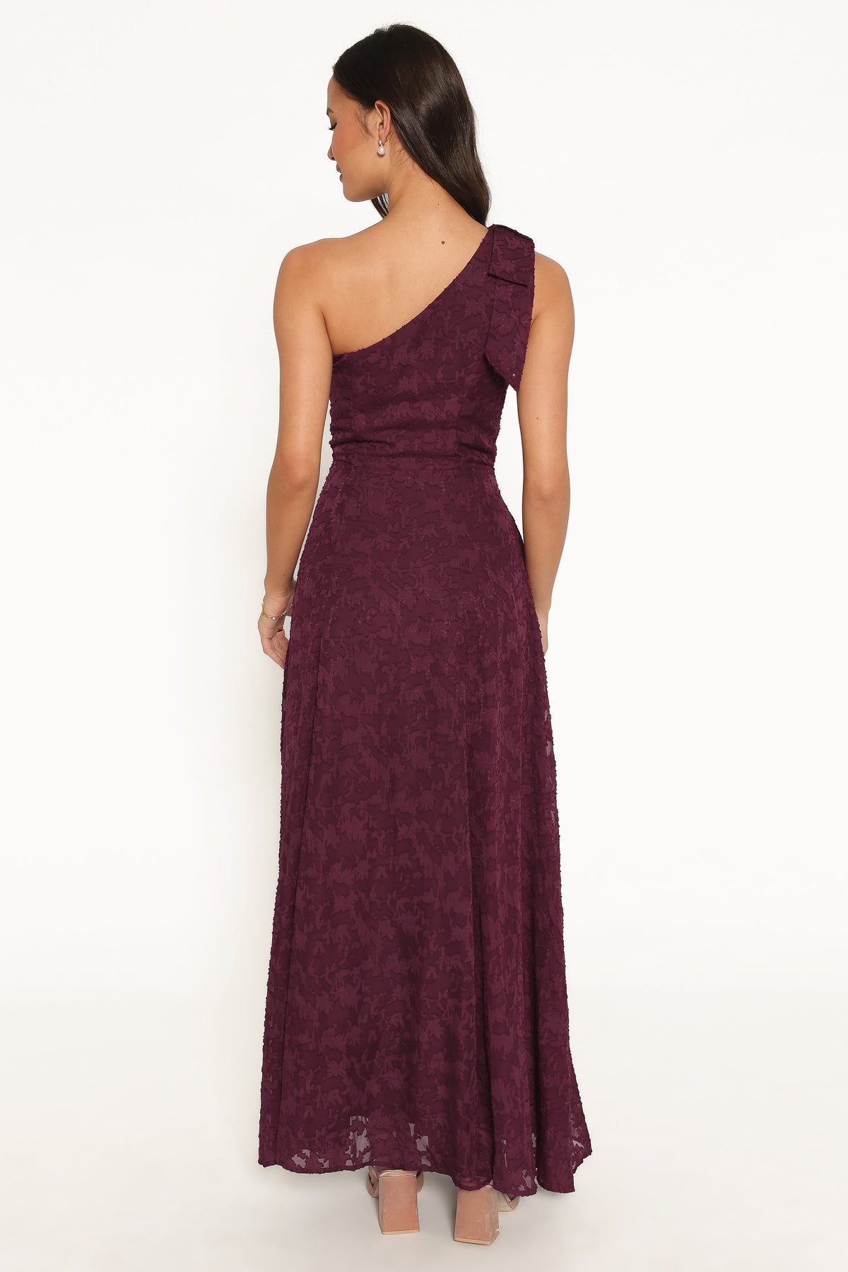 Astarla Maxi Dress - Plum Burnout