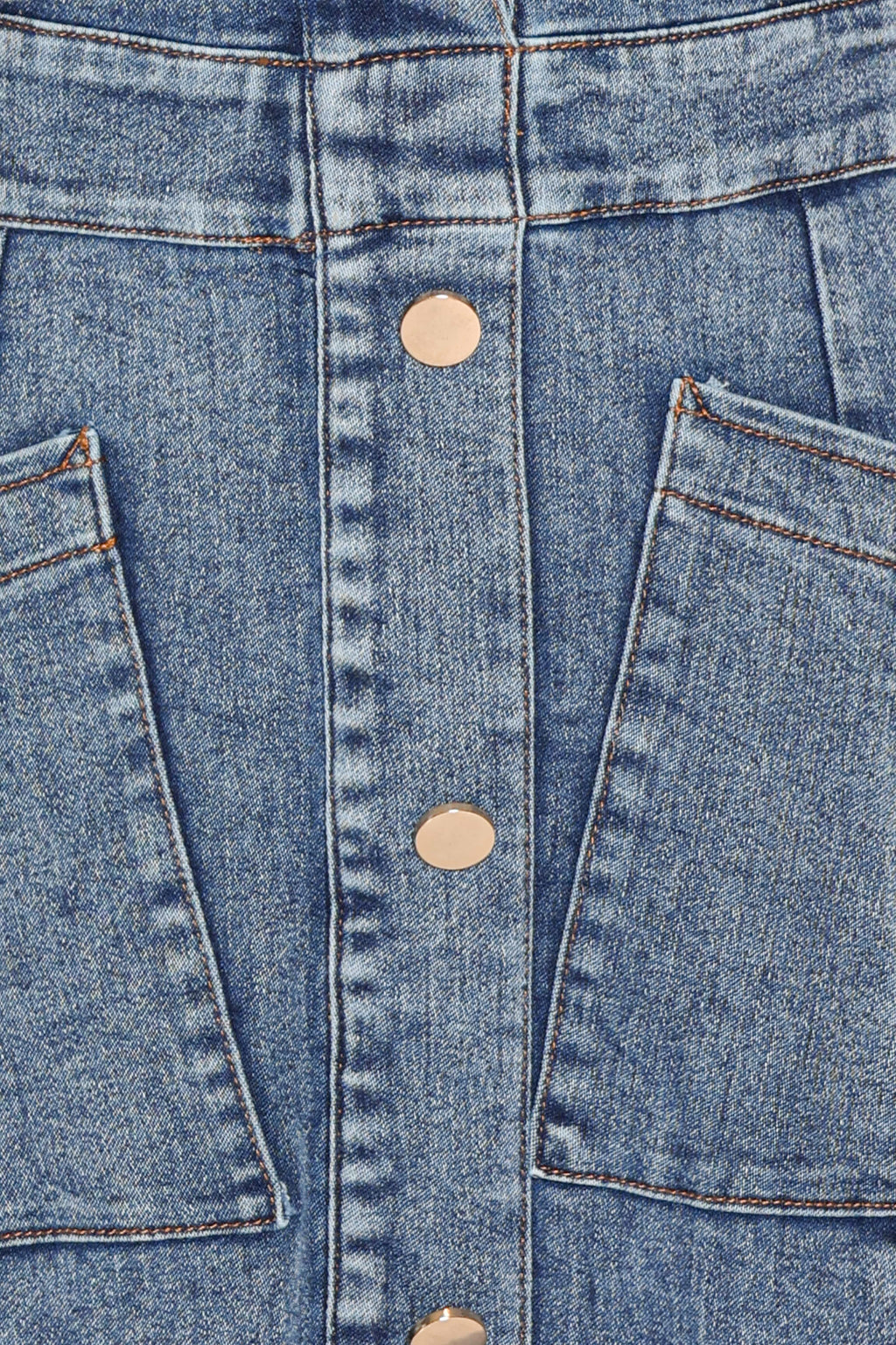 Jye Maxi Dress - Med Denim