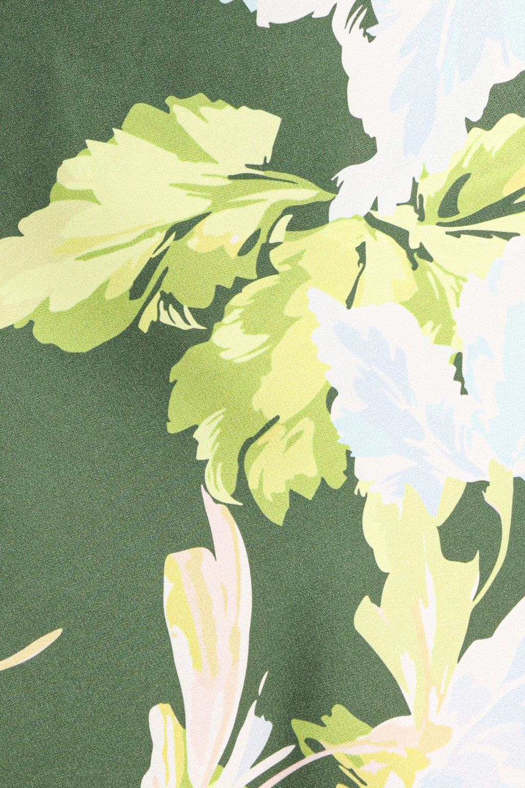 Kinara Maxi Dress - Olive Floral