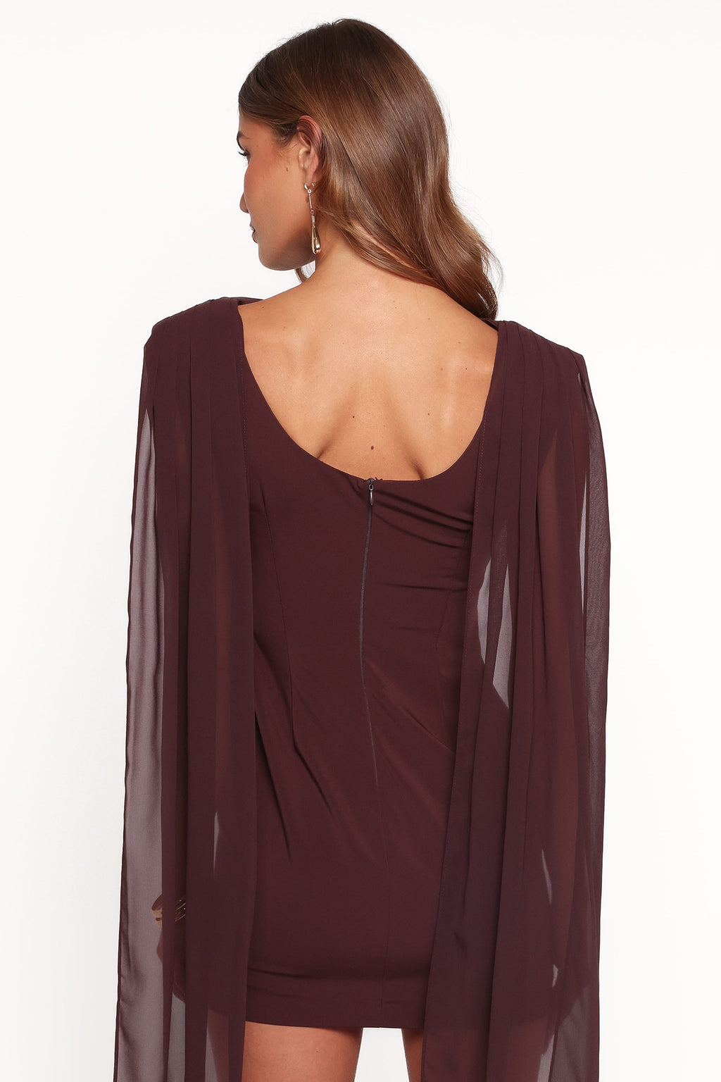 Klarissa Mini Dress - Brown