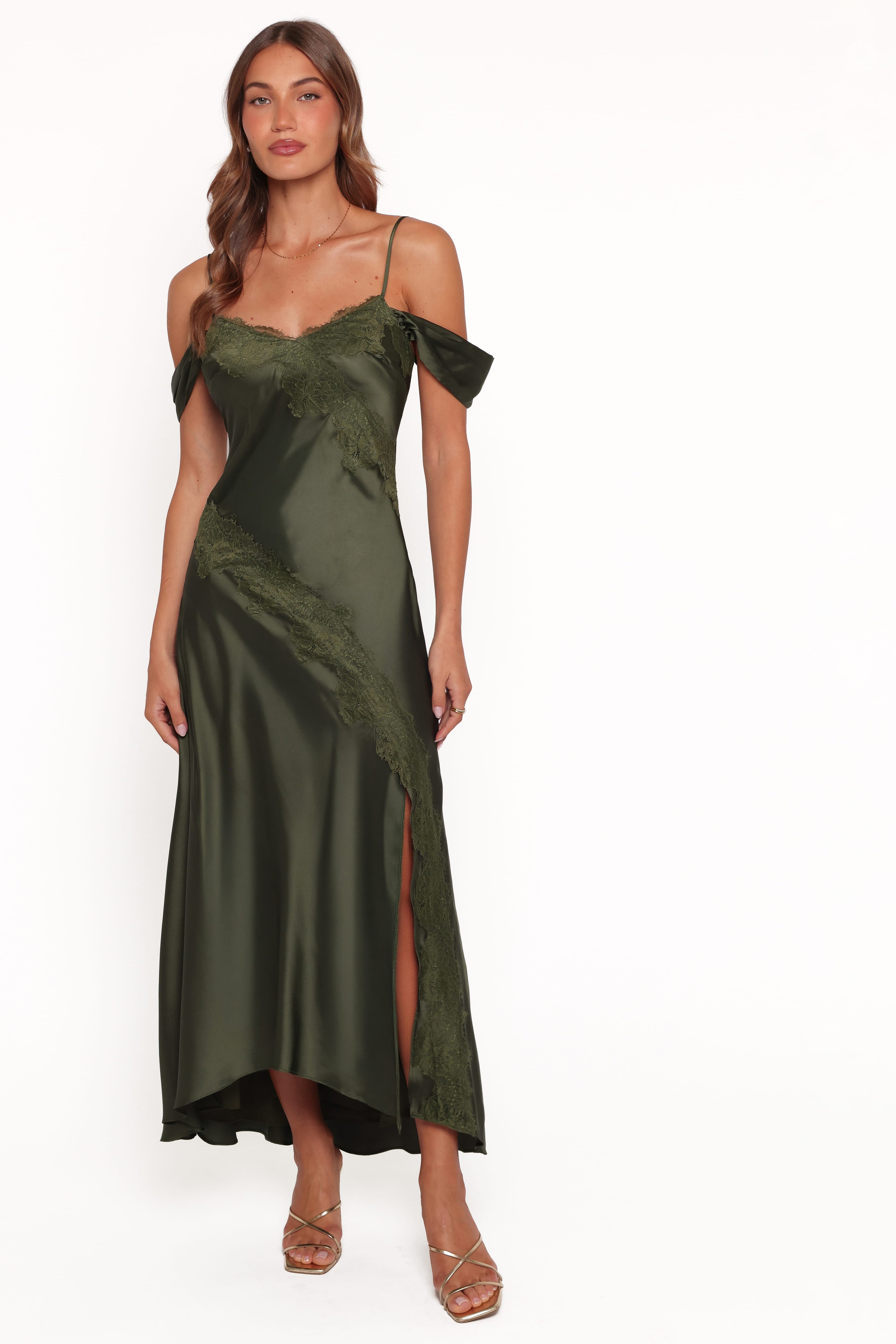 Millen Maxi Dress - Olive Green