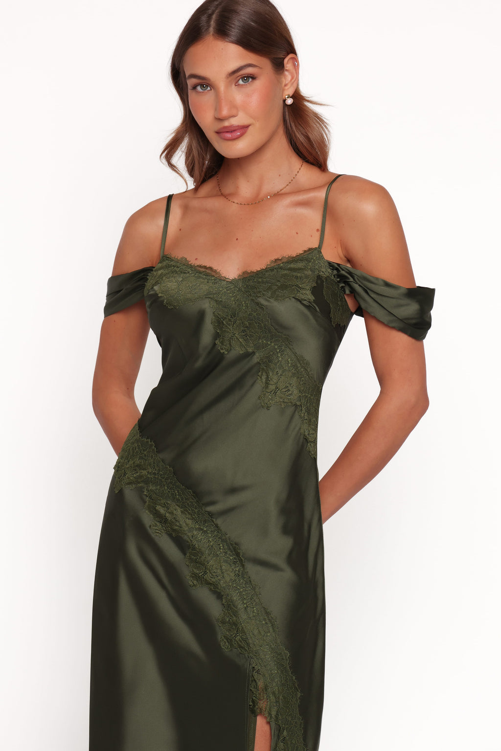 Millen Maxi Dress - Olive Green