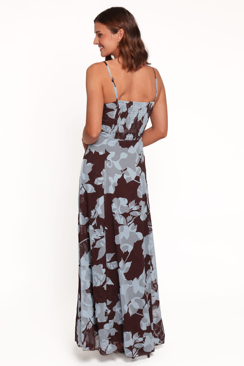 Nadeline Maxi Dress - Floral Burnout