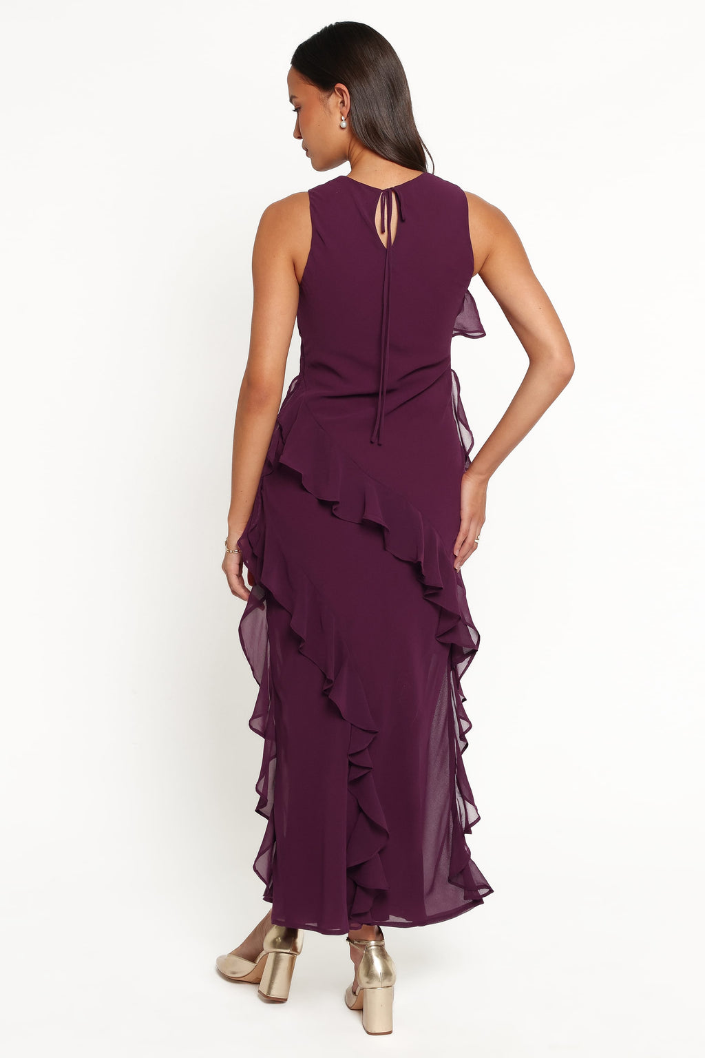 Oriella Maxi Dress - Plum