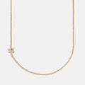 18K Gold Asymmetrical Star of David Necklace - Star of David
