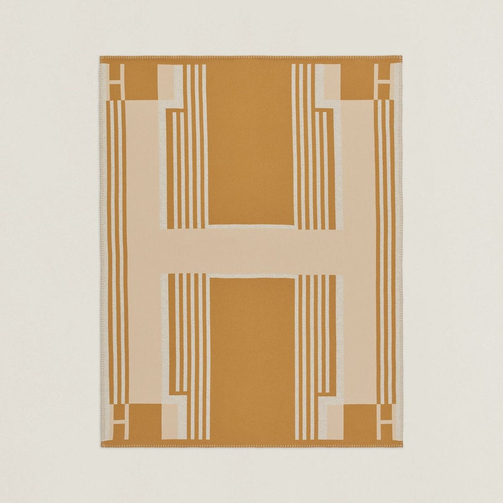 HM Ithaque Blanket Beige Wool Cashmere