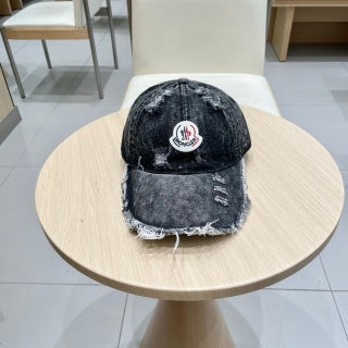 Moncler Logo Denim Hat 205654