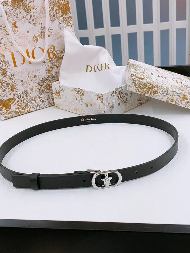 Dior Lucky 30 Montaigne Star CD Belt Cowhide 186319