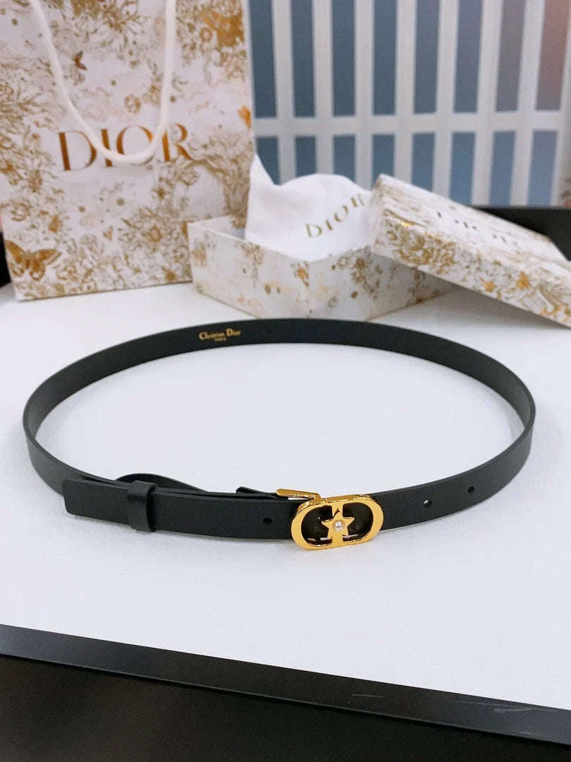 Dior Lucky 30 Montaigne Star CD Belt Cowhide 186319
