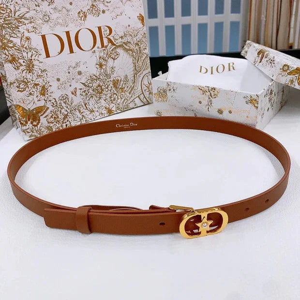 Dior Lucky 30 Montaigne Star CD Belt Cowhide 186319