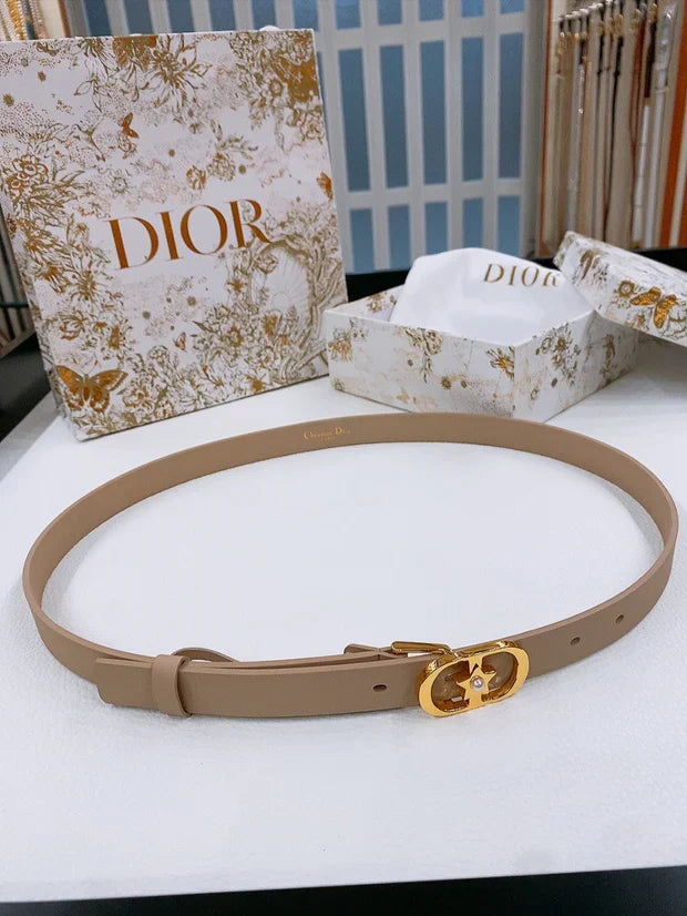 Dior Lucky 30 Montaigne Star CD Belt Cowhide 186319