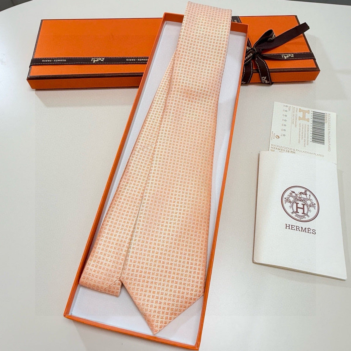 HM Men's Ties Twill Silk 437499