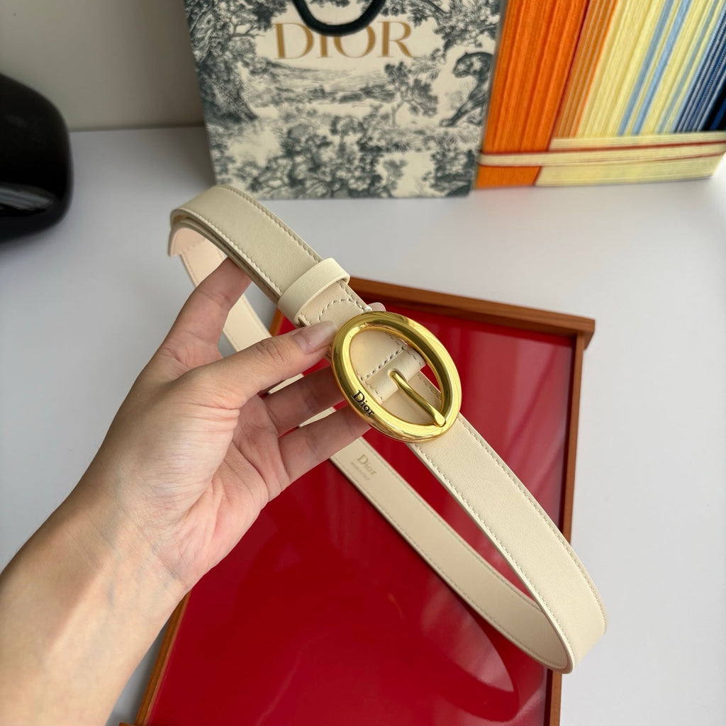 CD Legende Belt 2.5cm Smooth Cowhide 211372