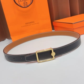 HM 26s Oscar Belt 2.5cm Togo Leather 211417