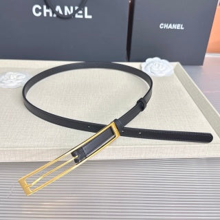 CC Métiers d'art 2026 1.5cm Black Belt Leather 211435