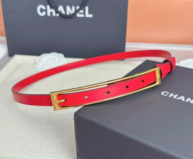 CC Métiers d'art 2026 1.5cm Black Belt Leather 211438
