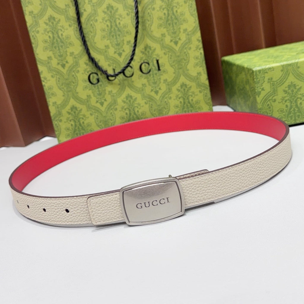 Gucci Belt 2.5cm Grain Cowhide 213030