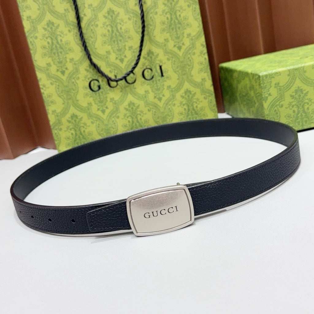 Gucci Belt 2.5cm Grain Cowhide 213050