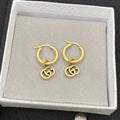 GG Running Gold Drop Earrings