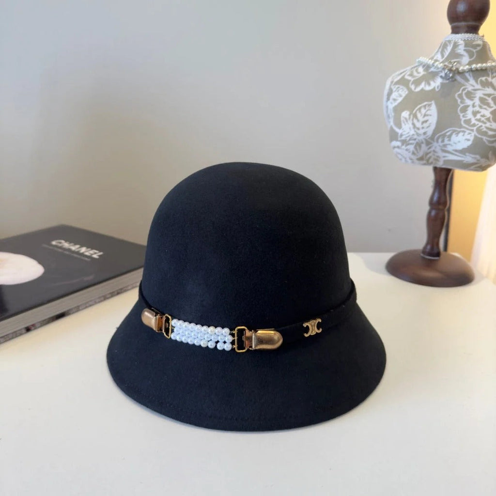 Celine Cashmere Bucket Hat 425557