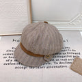 Miu Miu Retro Plaid Newsboy Cap 215958