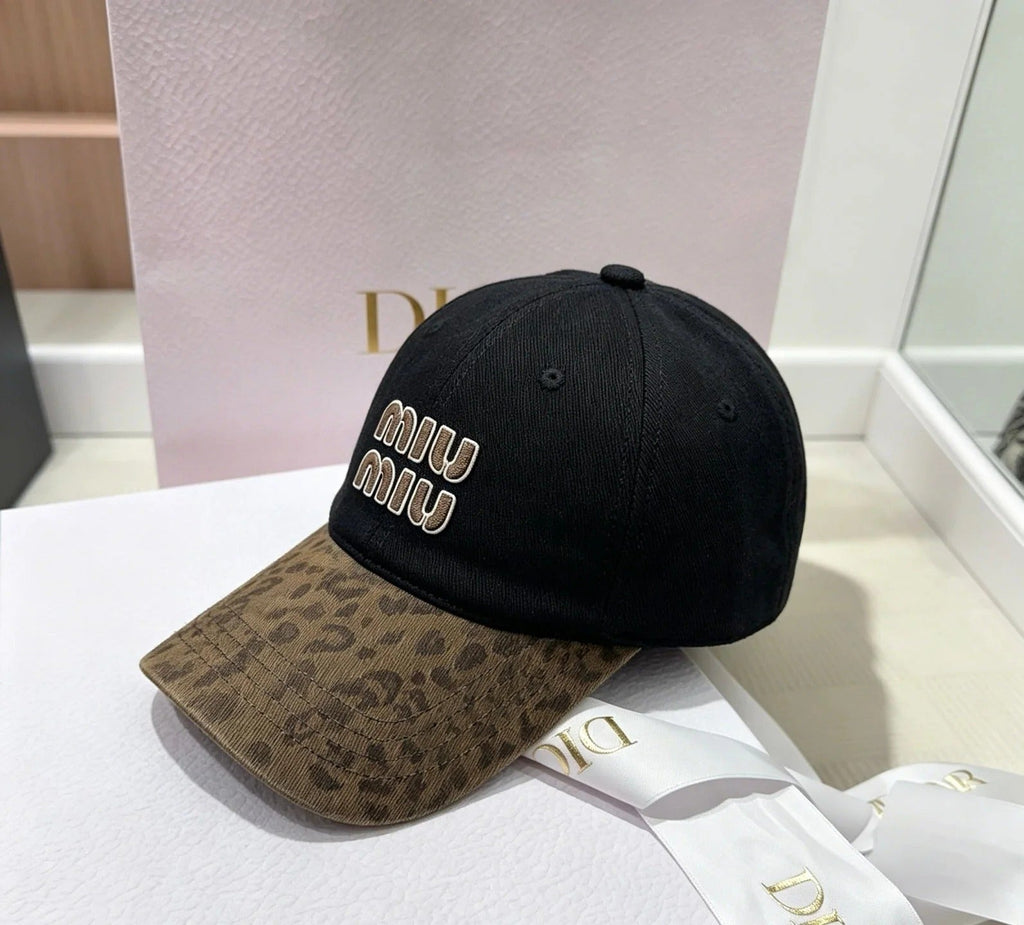 Miumiu Baseball Cap Cotton 212916