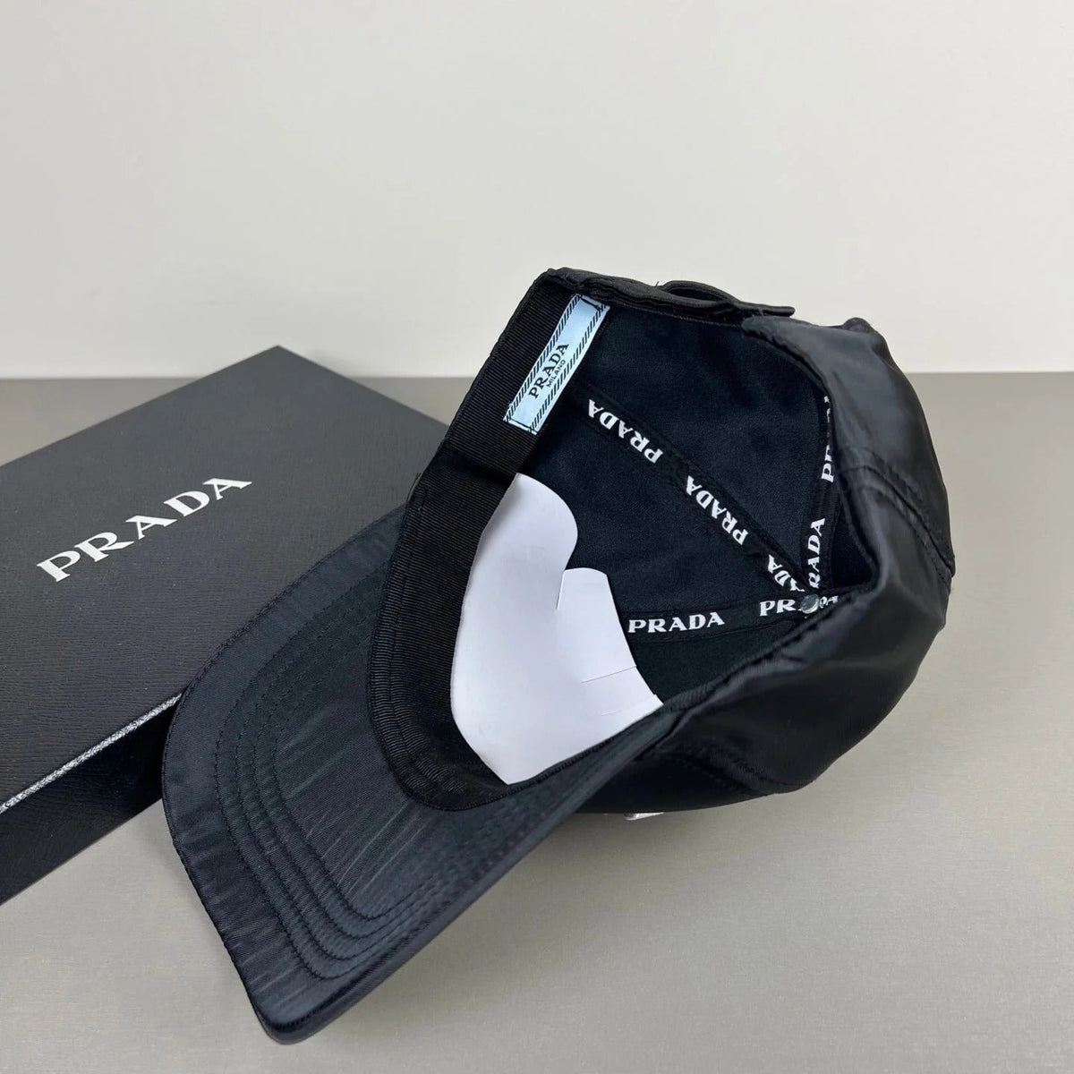 Prada Classic Triangle Logo Baseball Cap 250064