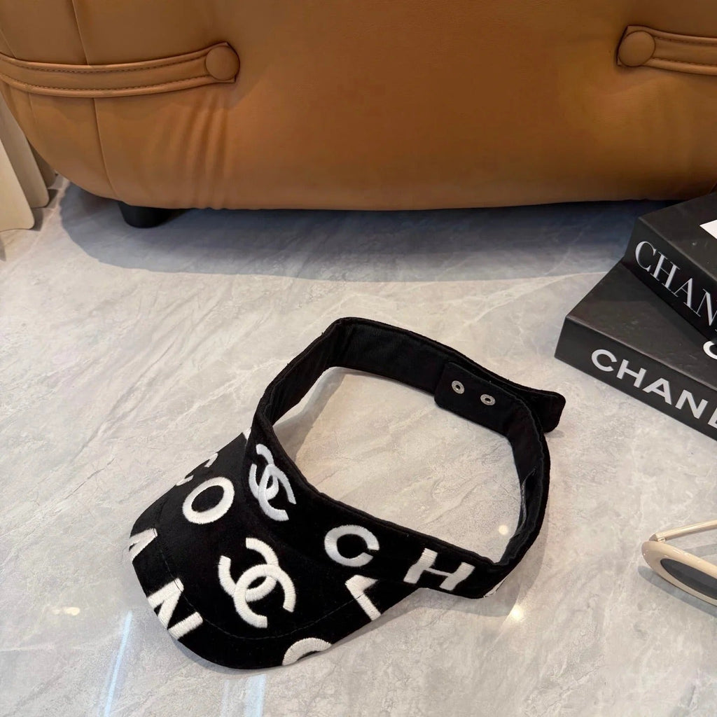 Chanel Coco Beach Hat With Visor 401122