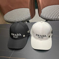 Prada Logo Cotton Hat 213504