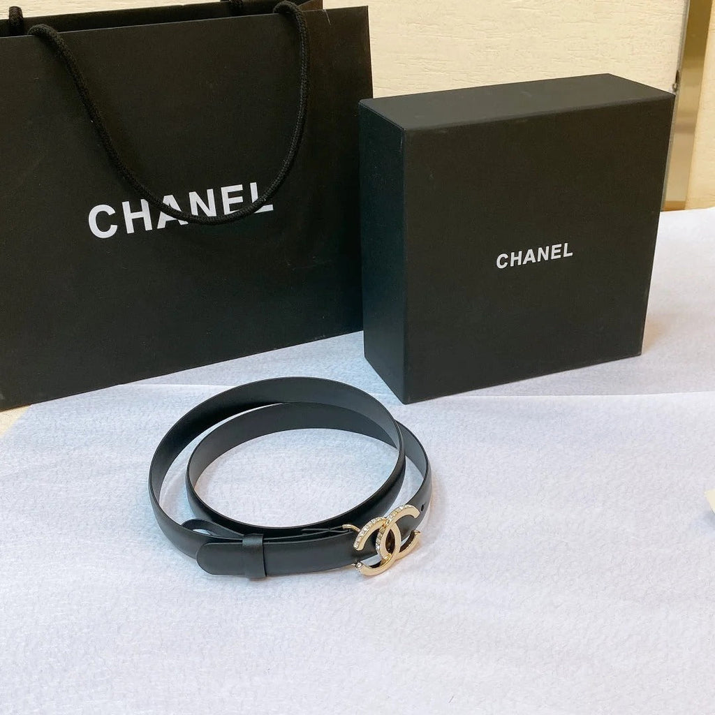 Chanel 2026 CC Rhinestone Studded 20mm Calfskin