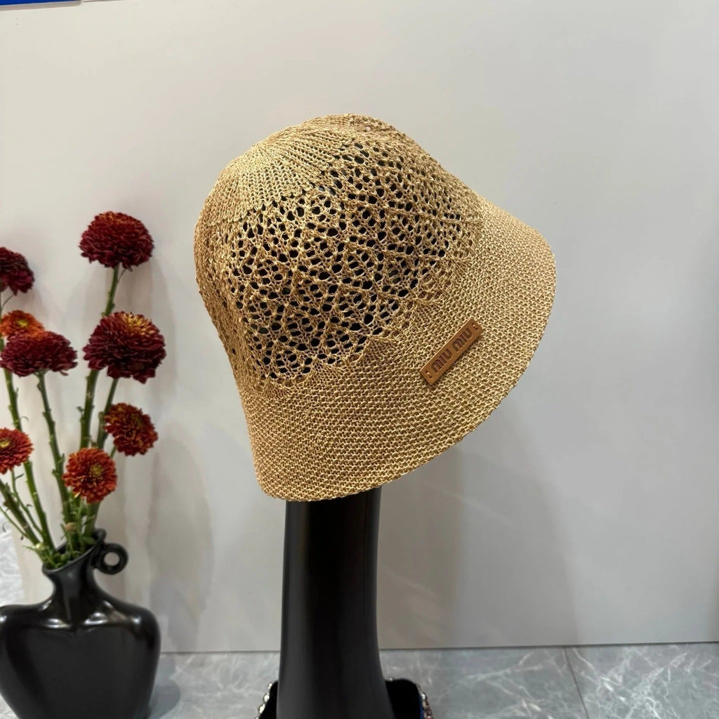 Miumiu Knitted Bucket Hat 214504