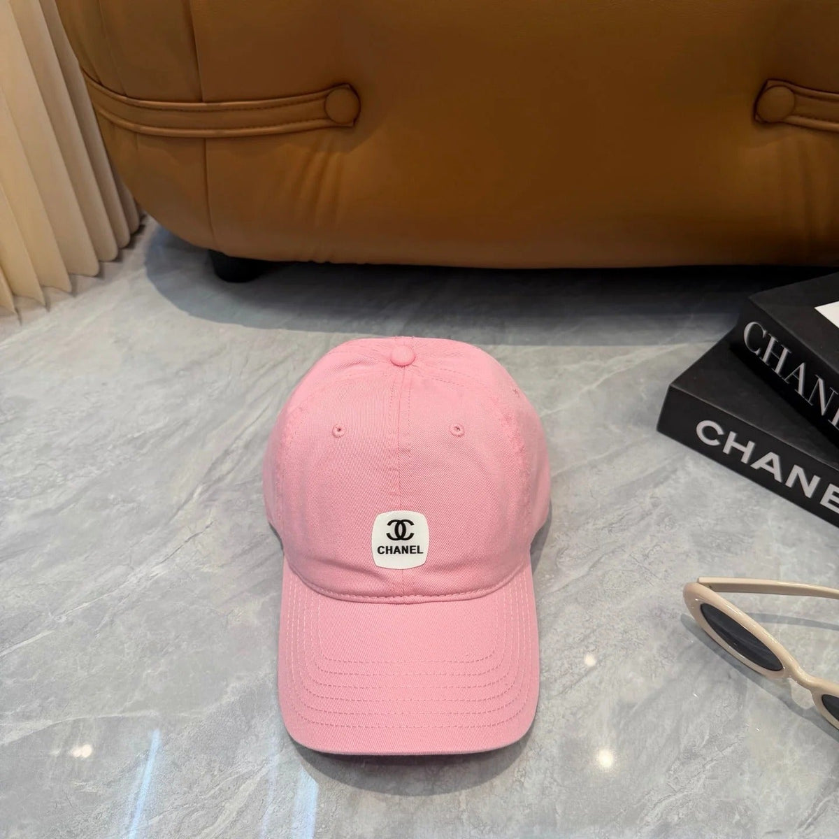 Chanel Baseball Cap with Logo 425715