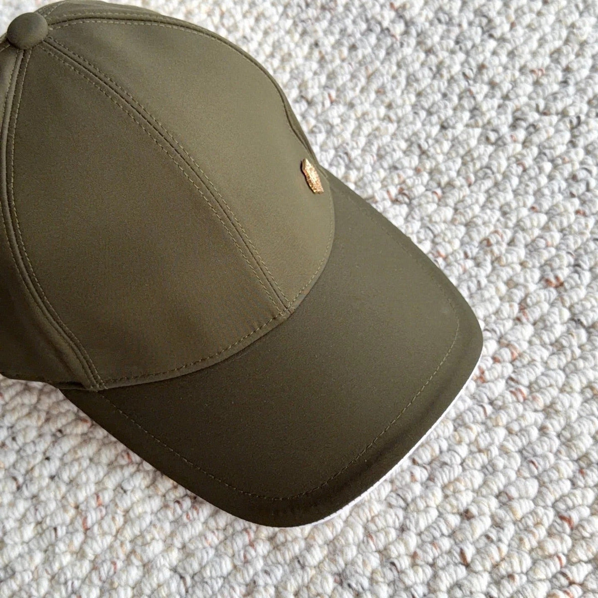 Loro Piana Baseball Cap with Metal Logo 425743