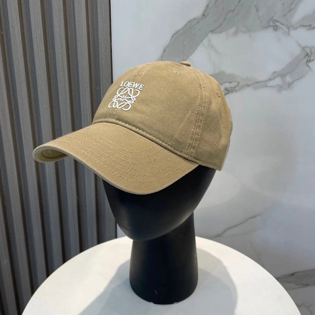 Loewe Logo Cotton Hat 211728