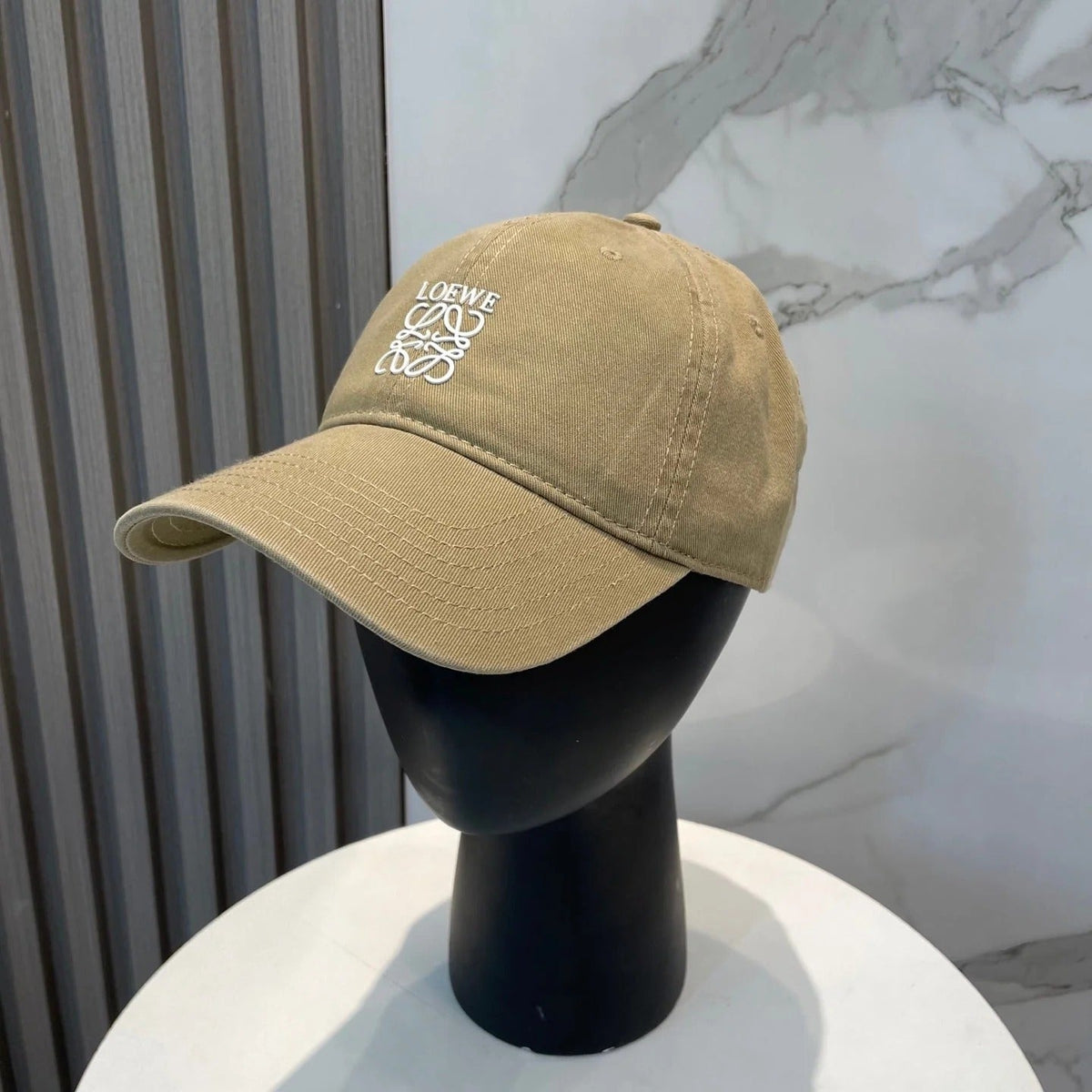Loewe Logo Cotton Hat 211728