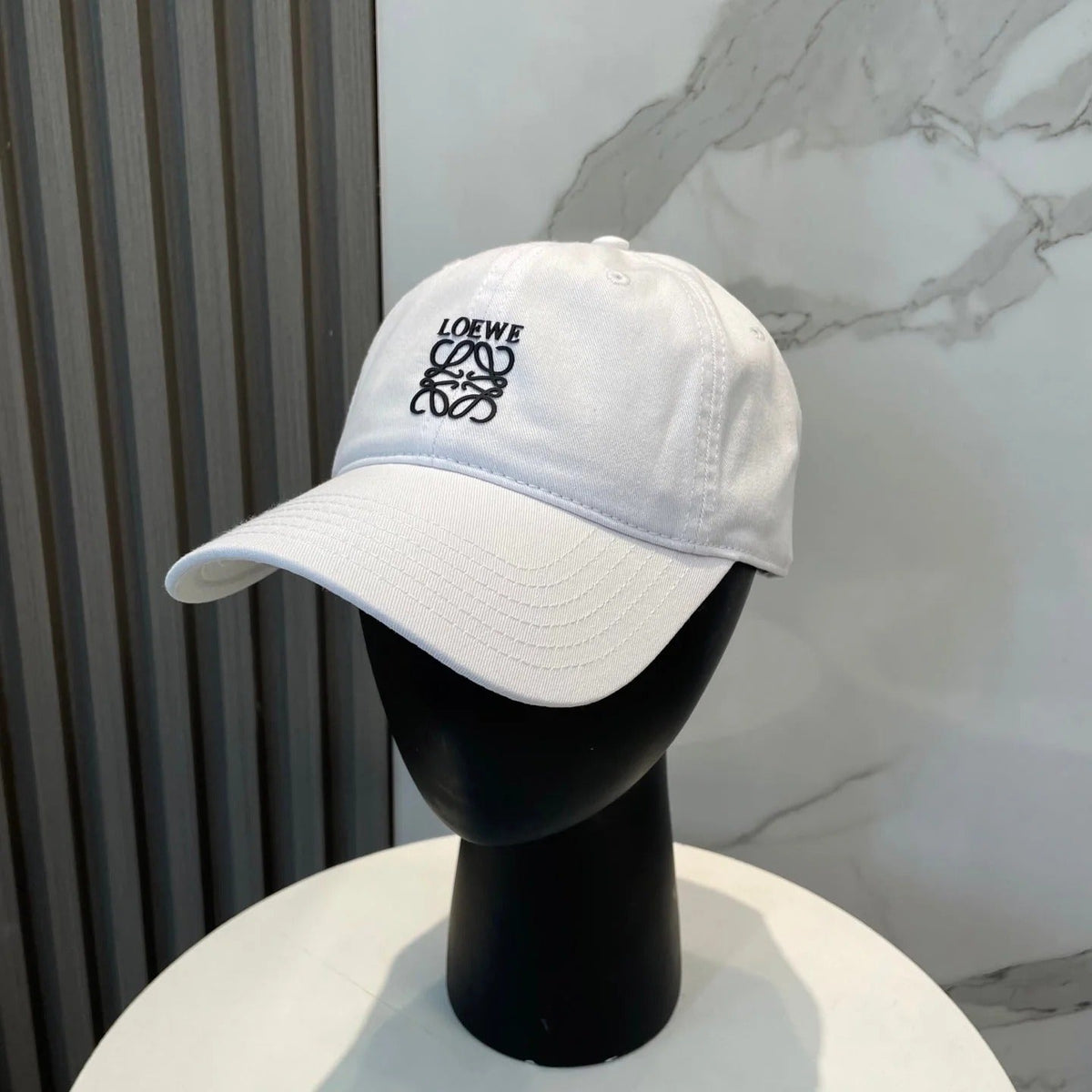 Loewe Logo Cotton Hat 211728
