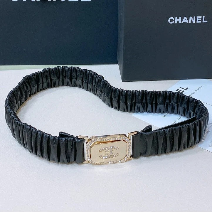 Chanel 2026 Stretchy Belt 30mm Calfskin 208807