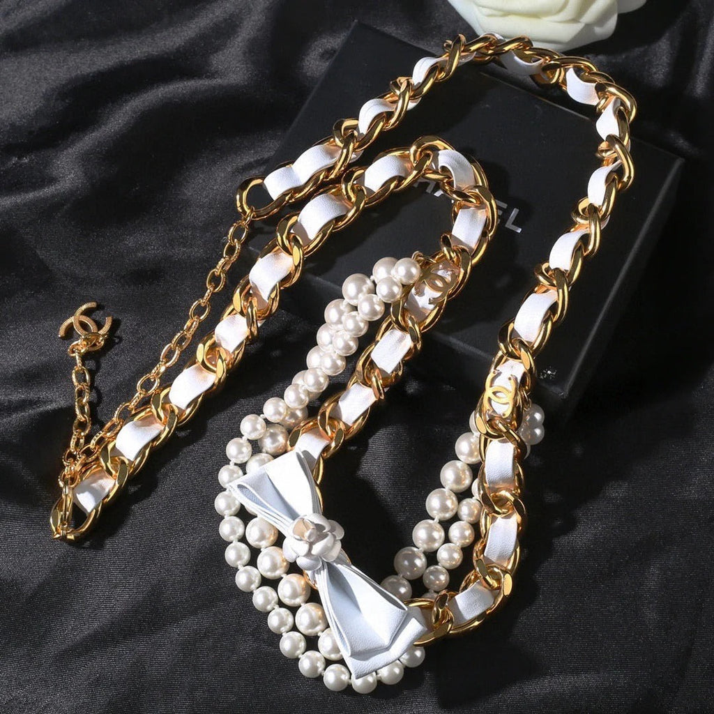 Chanel 2026 Camellia Waist Chain Belt 207009