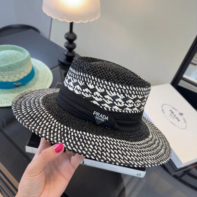 Prada Straw Sun Hat 262171