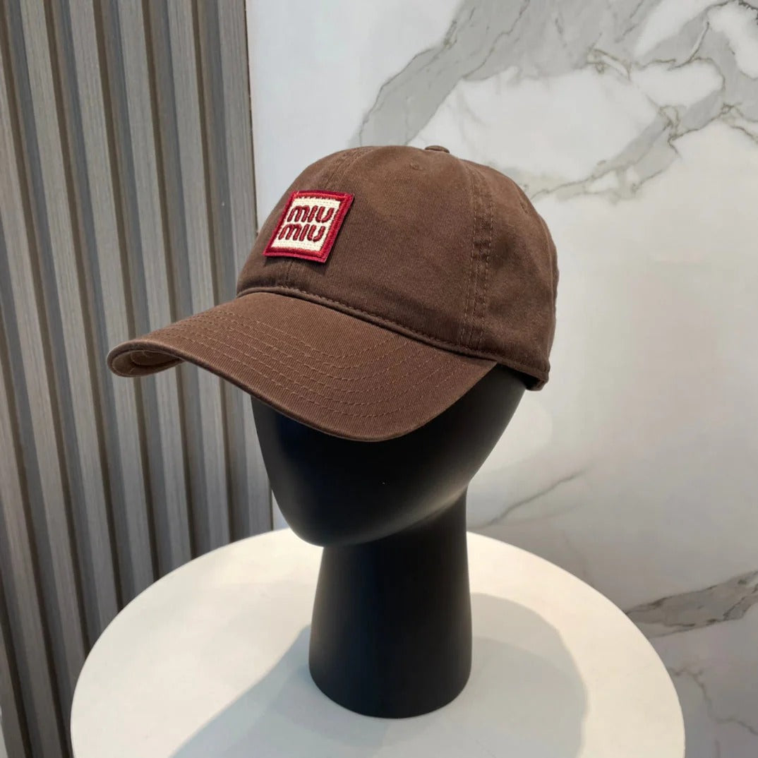 Miumiu Baseball Cap Multicolor Cotton 250071