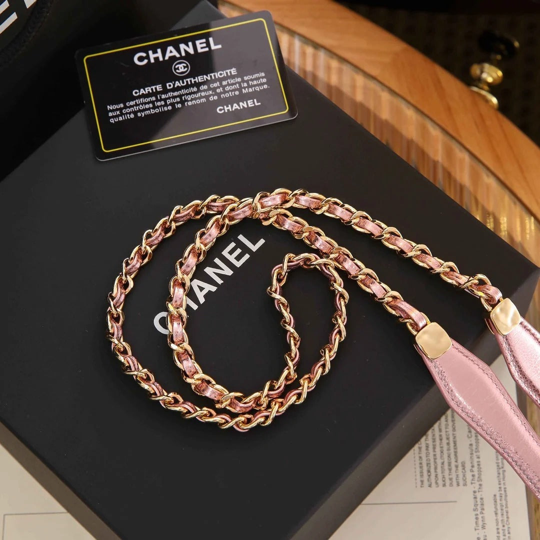 Chanel 2026 Rhinestones Pearl Chain Belt 206274