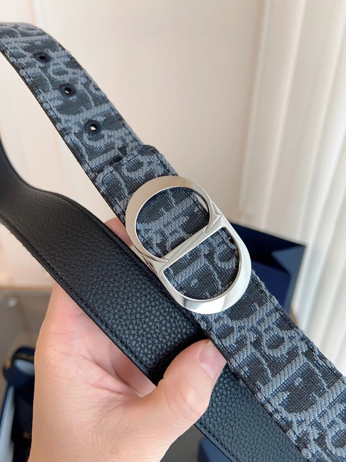 Dior 2026 Montaigne Leather Belt 20mm 189888