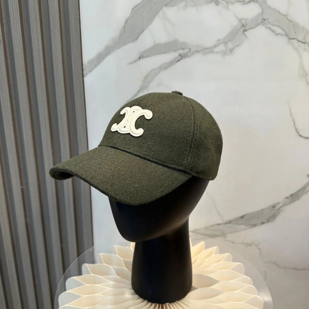 Celine Cashmere Baseball Cap 249987