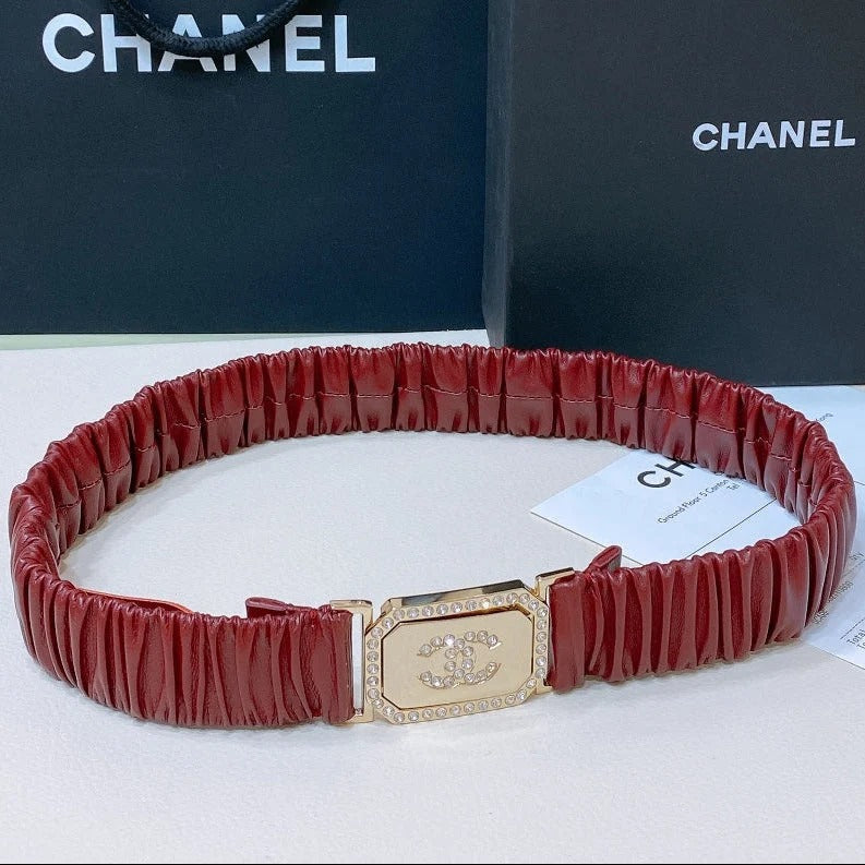 Chanel 2026 Stretchy Belt 30mm Calfskin 208807