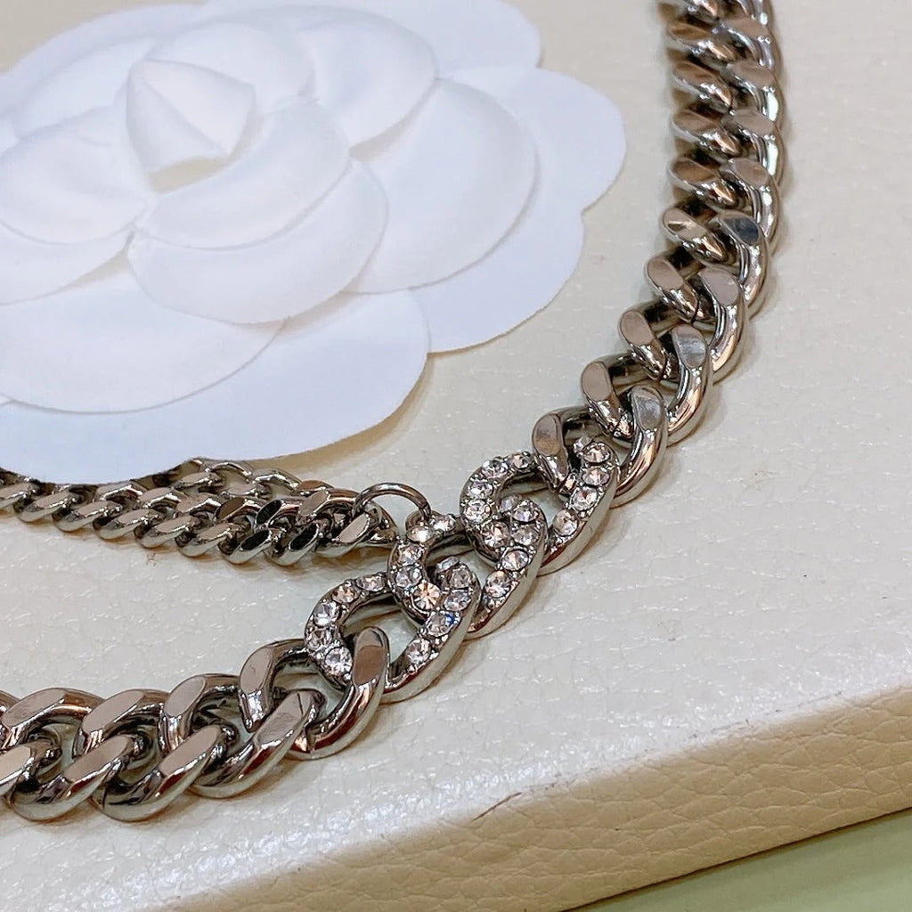 Chanel 2026 Rhinestones Pearl Chain Belt 206274