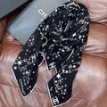Chanel 26s Scarf 140 In Cashmere Silk 309310