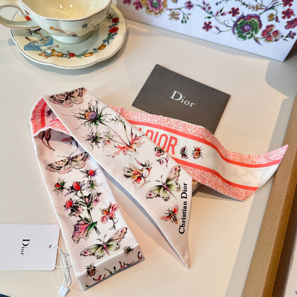 Dior 26s Scarf 100cm In Silk 305866