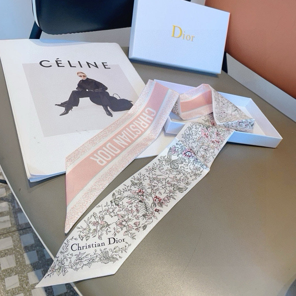 Dior 26s Scarf 100cm In Silk 309515