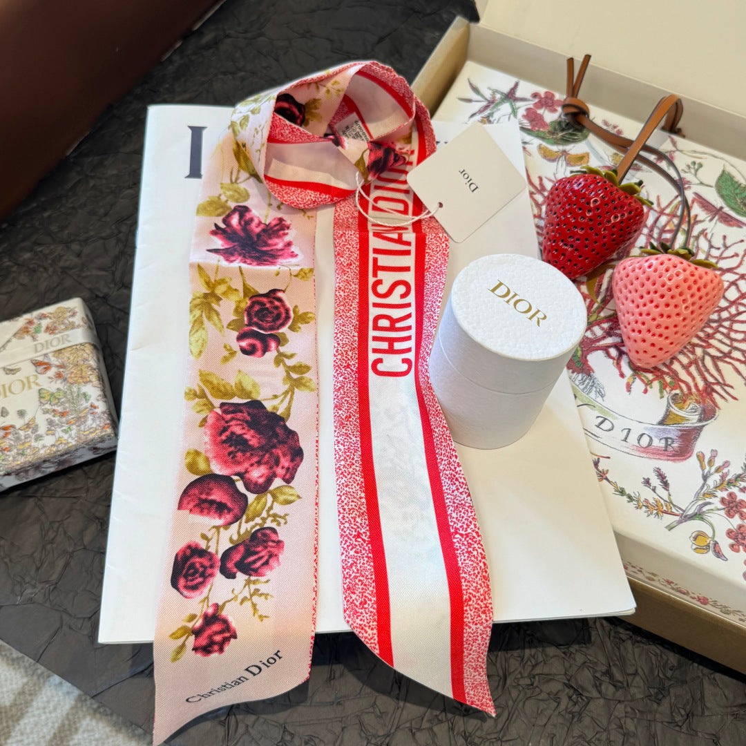 Dior 26s Scarf 100cm In Silk 309536
